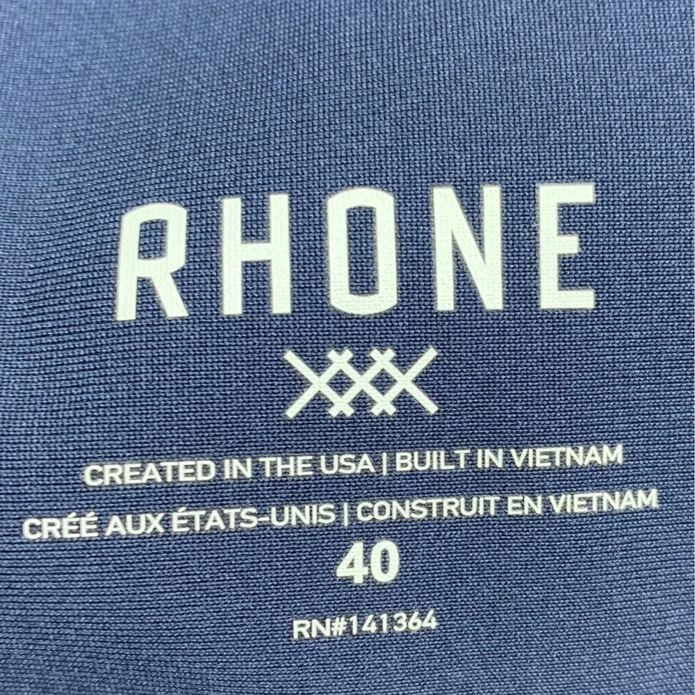 Rhone Commuter Jogger Mens 40x30 Blue Slim Fit Performance
